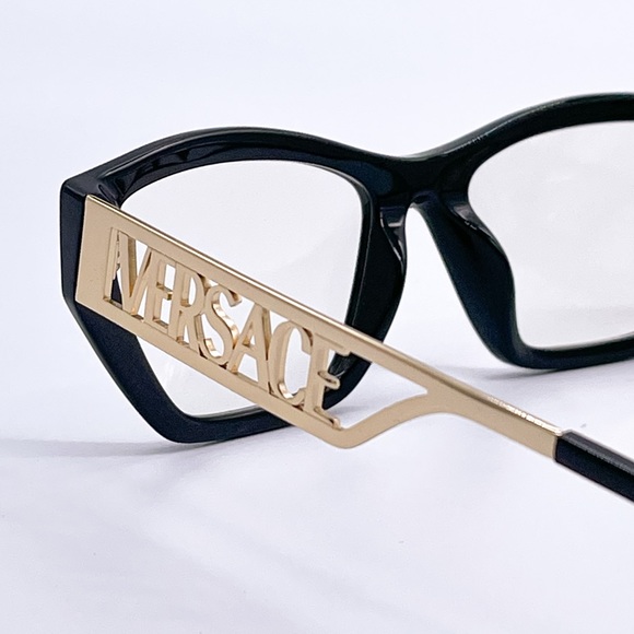 NEW VERSACE EYEGLASSES VE3327U GB1 VERSACE WOMEN EYEGLASSES MOD 3327-U BLACK main image 8